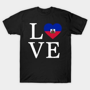 Happy Haitian Flag Day Celebration Haiti Love T-Shirt